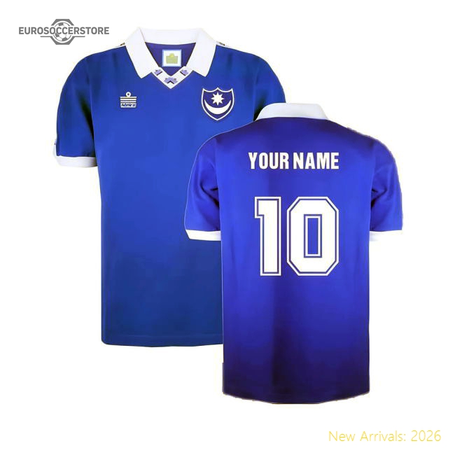 Official Portsmouth 1978 Admiral Retro Home Shirt (your Name)