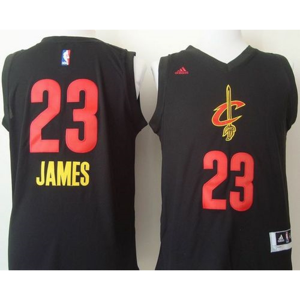 Premium LeBron James23 Black Jersey - - Game Day Essential