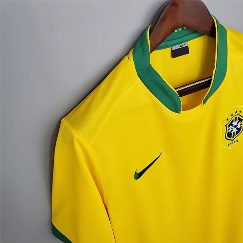 Premium 2006 Brazil Jersey Retro World Cup With Collector's Item