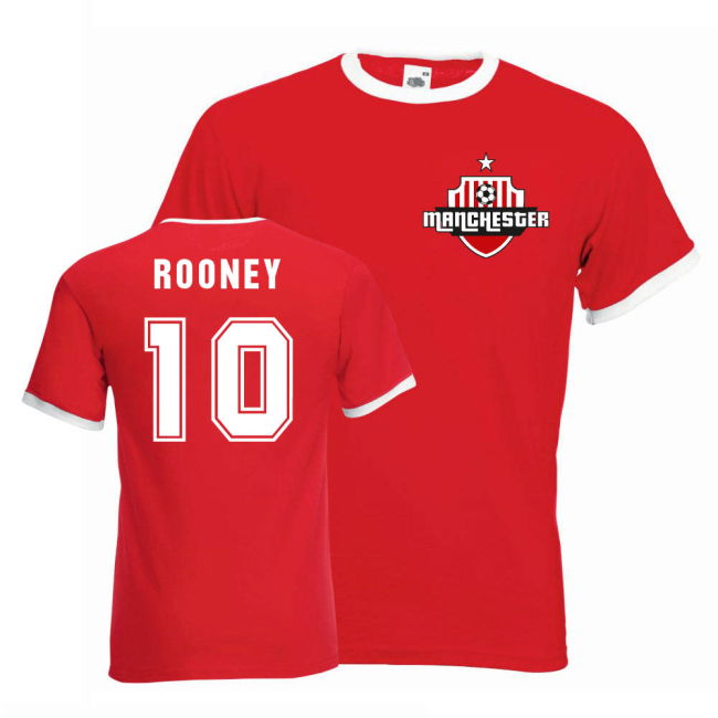 Top Tier Official Football Rooney #none Fresh Look Jersey