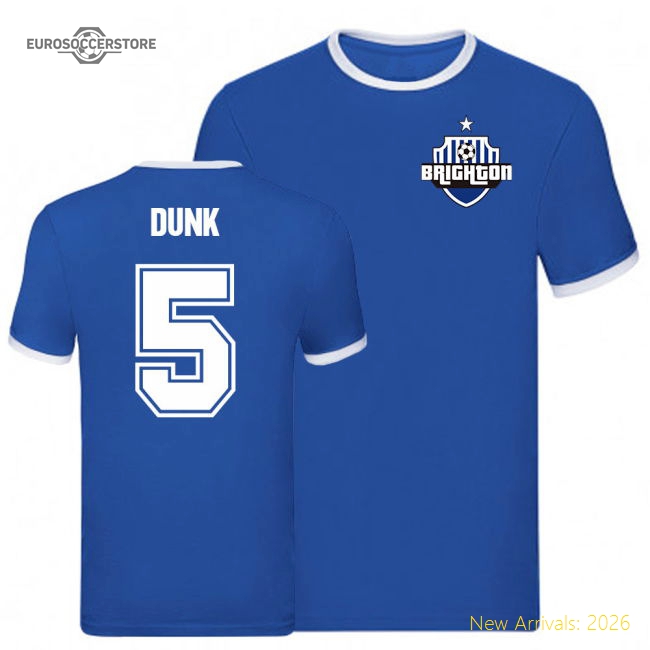 Lewis Dunk Brighton Ringer Tee (Blue)