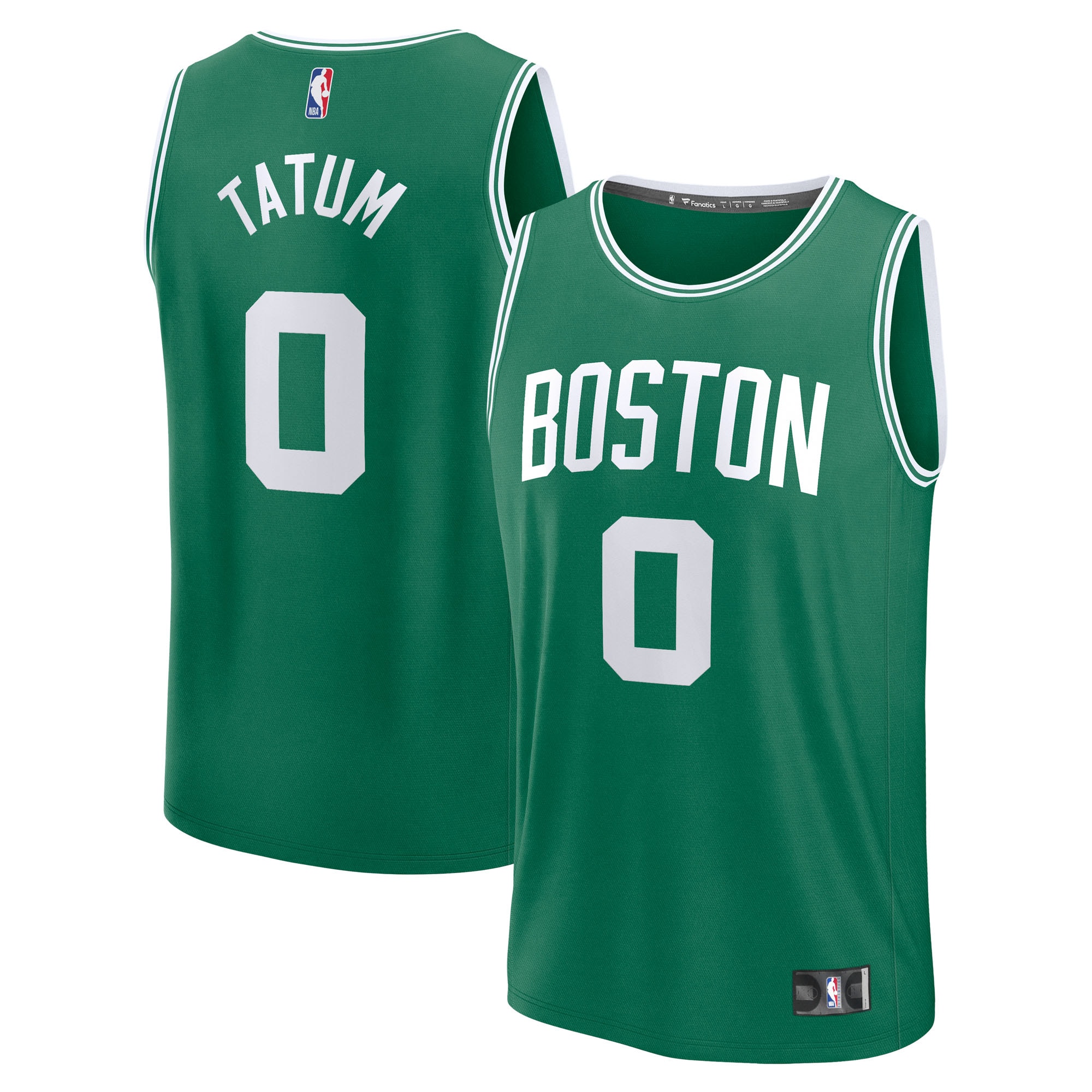 [LK] Jayson Tatum #0 Boston Celtics Fast Break Replica Player Jersey - Icon Edition - Kelly Green