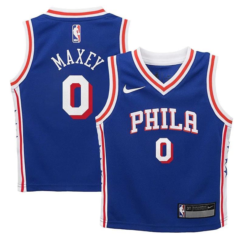 Tyrese Maxey PHI Swingman Jersey - stylish superior - Icon Edition