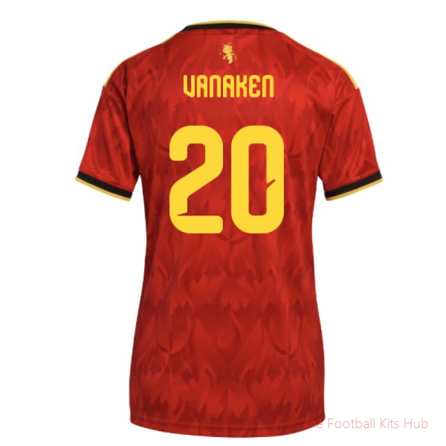 [JED] 2026/27 Belgium Home Shirt (Womens) (Vanaken 20)