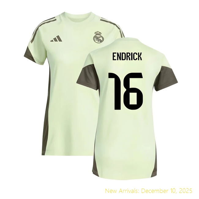 2025-2026 RM Real Madrid Training Elite Jersey (Almost Lime) - Womens