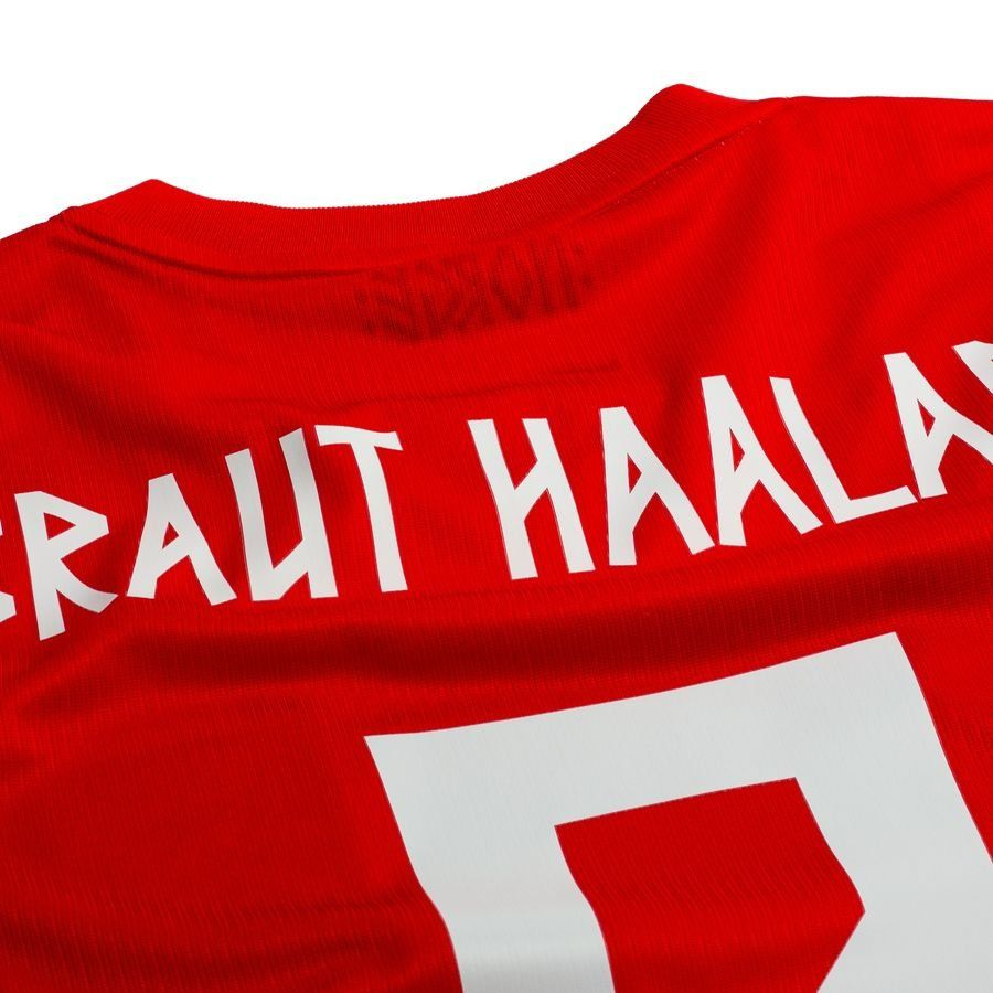 Norway 2026 World Cup Home Jersey - Braut Haaland #9 | Red Fan Edition