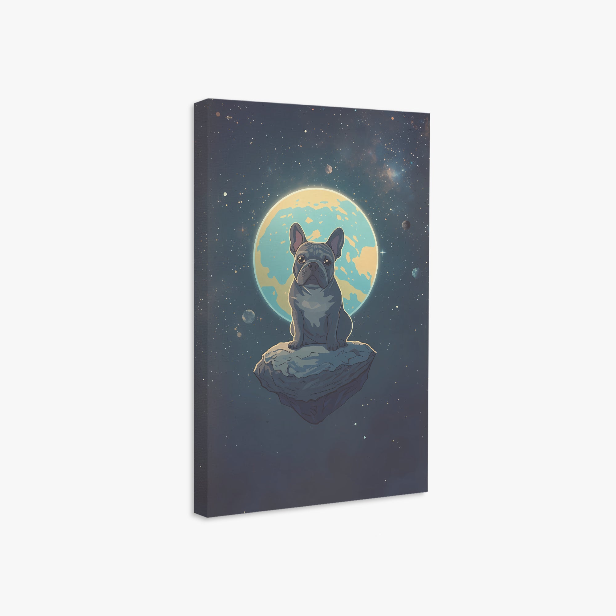 Stylish Princess - Vertical Canvas Painting for Fashion Lovers Durable