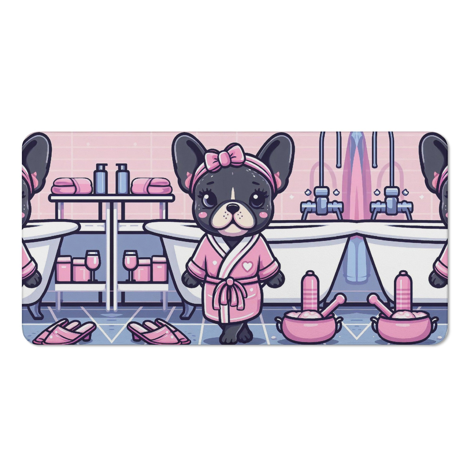 Vet-recommended French Bulldog Molly - Non-slip Bath Towel Summer Wear