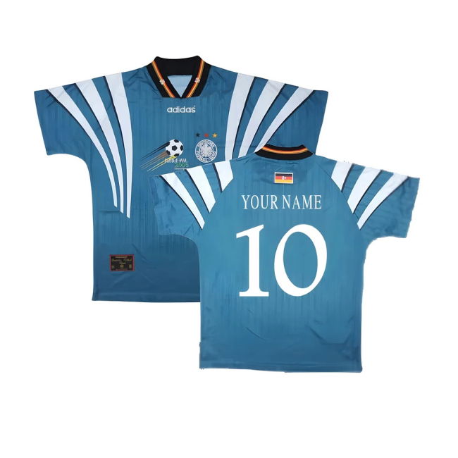 Official Germany 1996-98 Away Breathable Football Player
