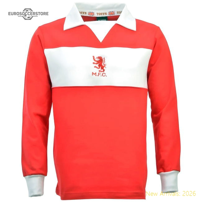 Middlesbrough 1970S Retro Football Top English Football Collection
