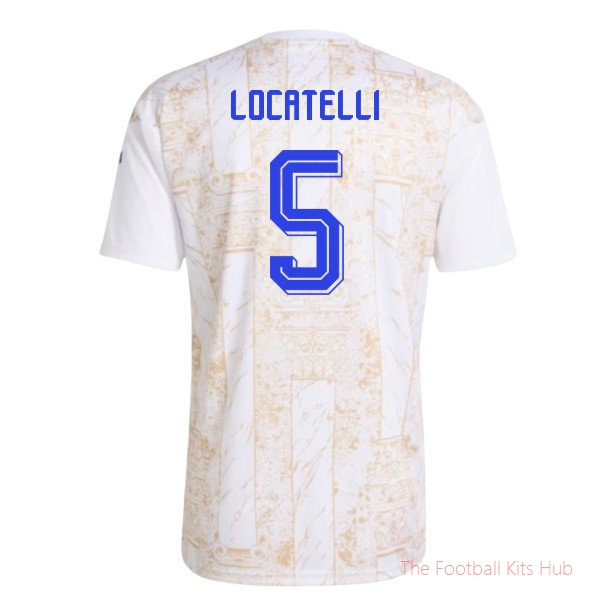 Team Italy 2026-2027 Pre-Match Shirt (Kids) (Locatelli 5)