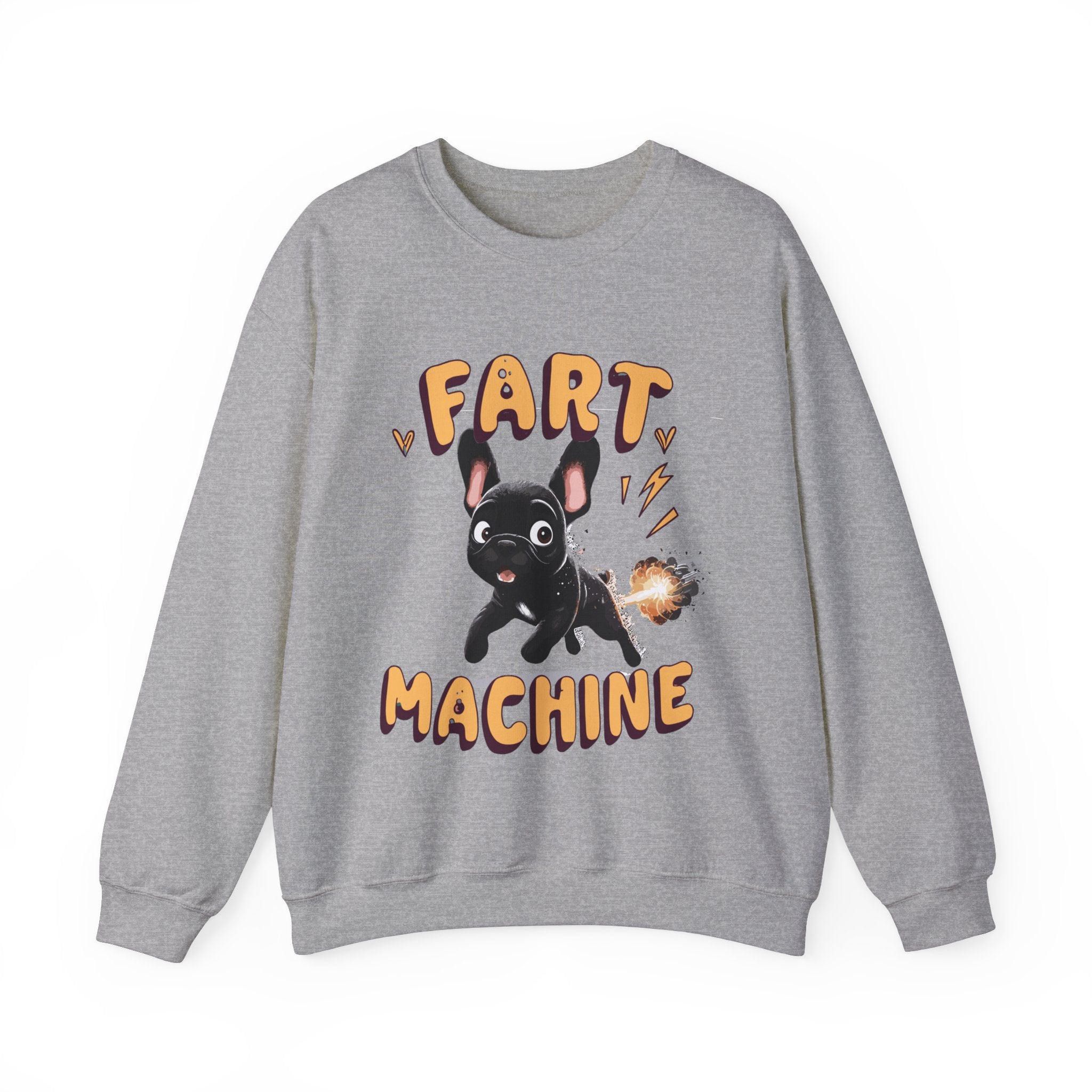 Durable Street-Ready Fart Machine - Unisex Sweatshirt for Dog Owners