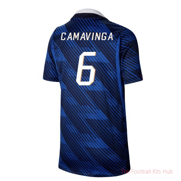 2026-2027 France Home Shirt (Kids) (Camavinga 6)