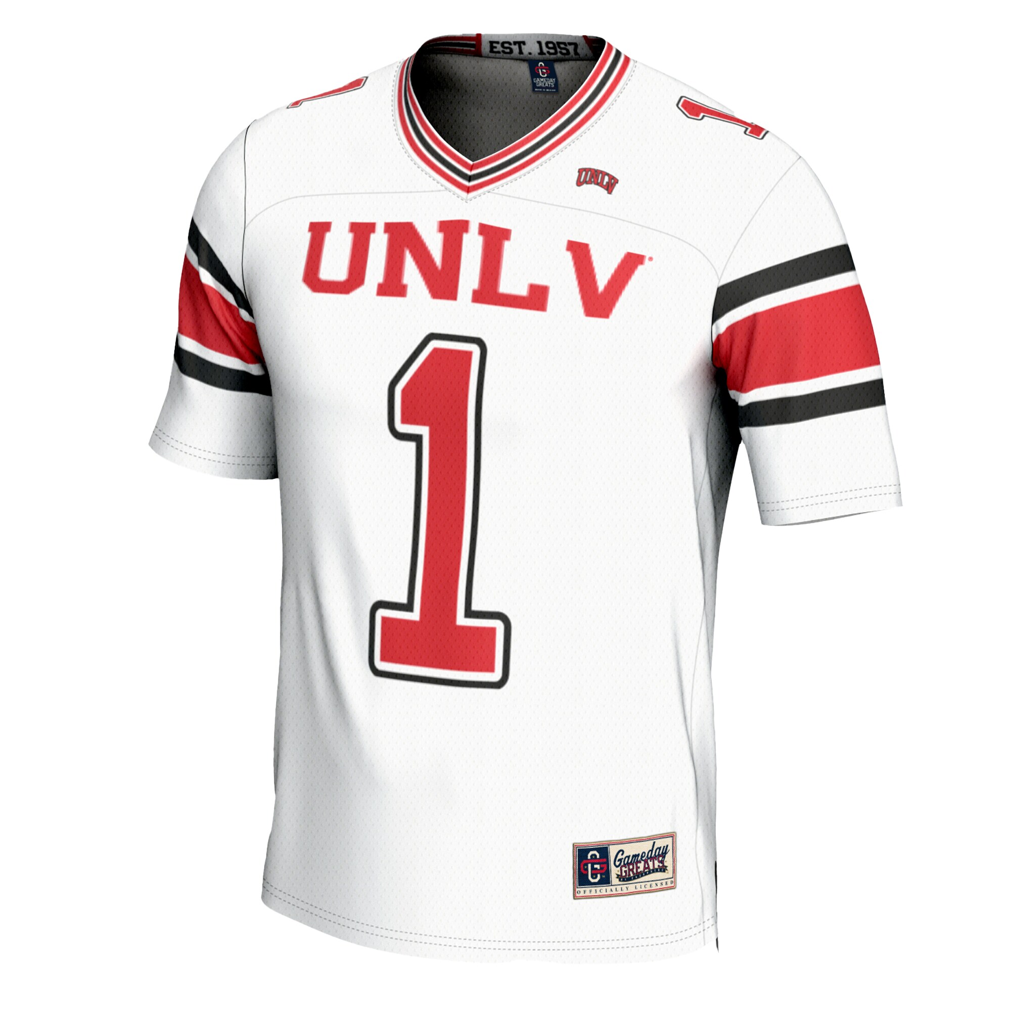 #1 UNLV Rebels GameDay Greats Football Jersey - Cardinal