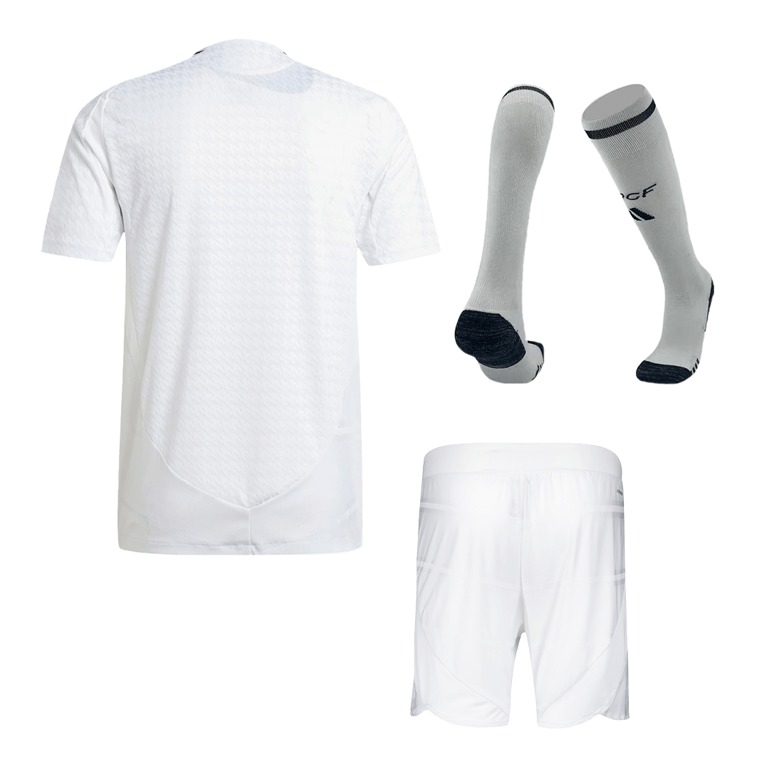 Player Version Real Madrid Home Soccer Jersey Kit(Jersey+Shorts+Socks)
