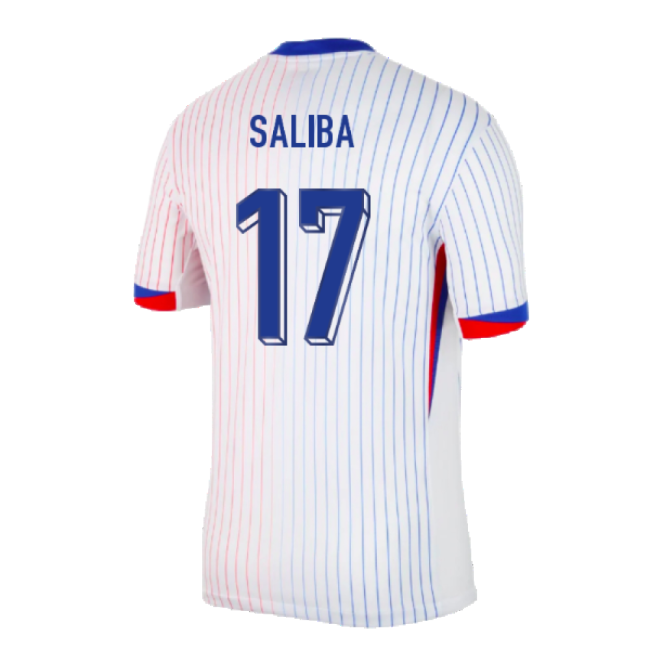 France Away Kit 2024-2025 Fan Style Jersey For Match Days