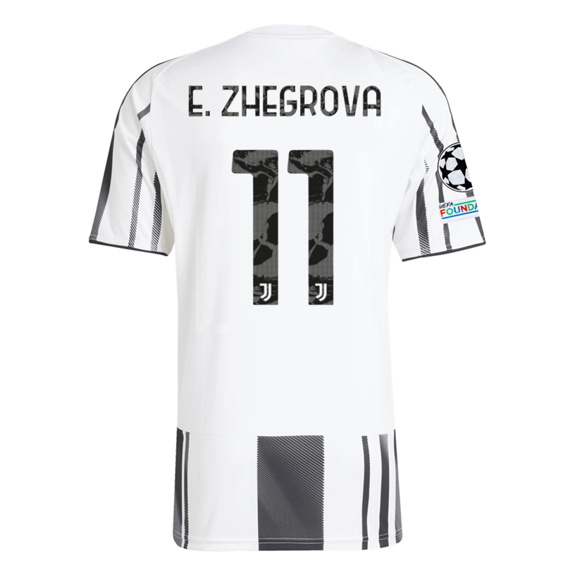 Juventus Patches 2025-2026 UCL Home Jersey – Authentic Shirt