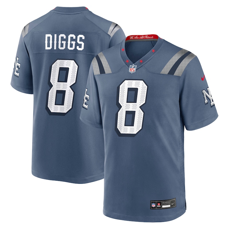 None Stefon Diggs All-Pro NE Patriots Official Jersey for NFL Fans