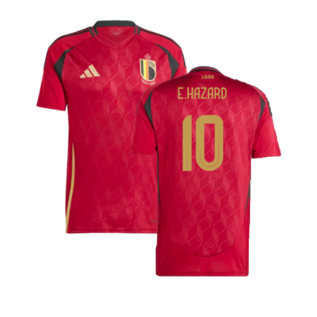 Belgium 2024 Home Jersey Shirt Football Fan Apparel Match Day Supporter Collection