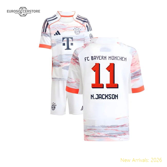 Top-tier Bayern Munich Away N.jackson Jersey Premium Fabric