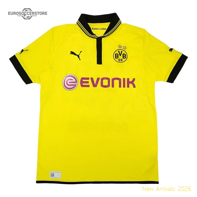Fan-Favorite Borussia Dortmund 2012-13 Home Shirt (Very Good)