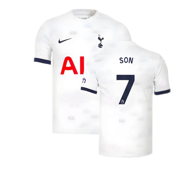 2023-2024 Tottenham Hotspur Home Kit (Son 7)