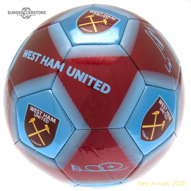 Exceptional West Ham United Fc Signature Football - Economical
