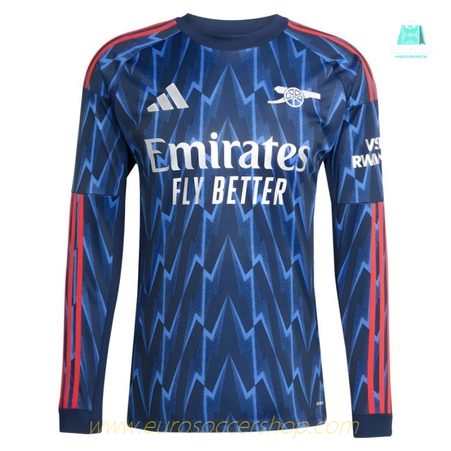 2025-2026 Arsenal Long Sleeve Away Shirt