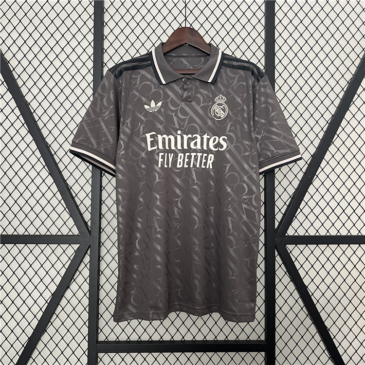 Real Madrid 2425 Third Grey Shirt - Official Replica 24647