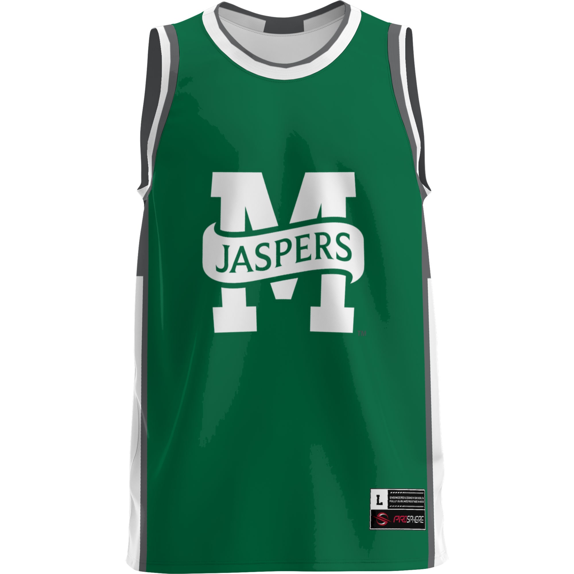 [DDG] Manhattan Jaspers GameDay Greats Lightweight Basketball Jersey - Kelly Green