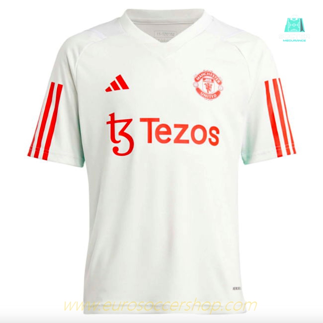 2023-2024 Man Utd Training Jersey (White) - Kids (Rashford 10)