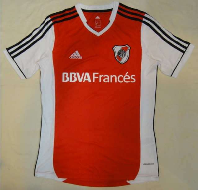 Performance Driven 13-14 River Plate Away Red Jersey Shirt