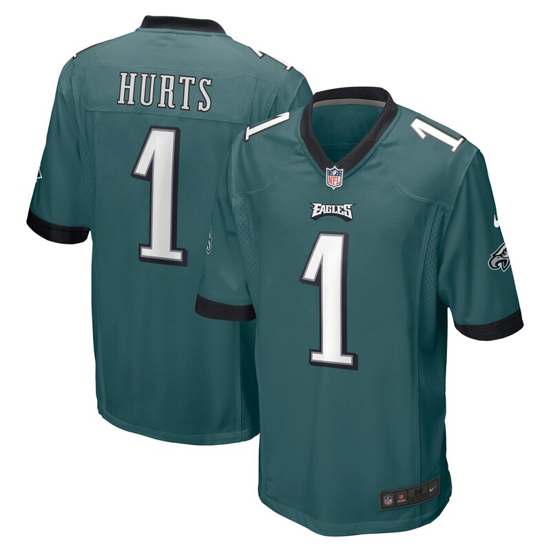 None Jalen Hurts Fan Favorite PHI Eagles Premium Jersey Game Day Wear