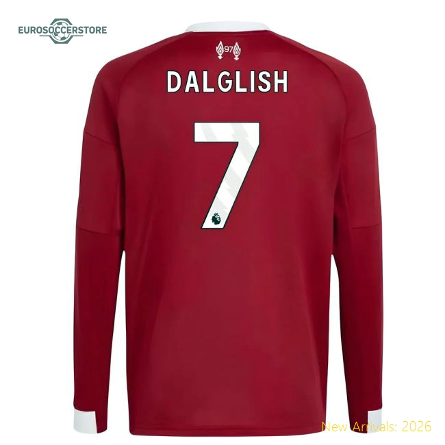 2025-2026 Liverpool Kids Gentle Dalglish Jersey Aeroready