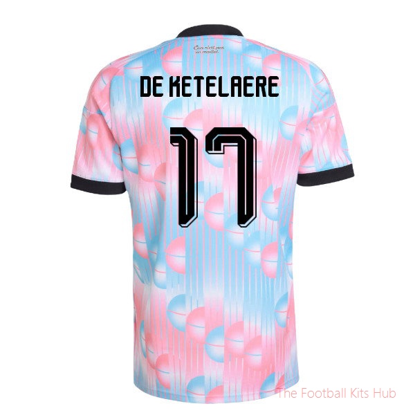 [SD] 2026/27 Belgium Away Shirt (De Ketelaere 17)
