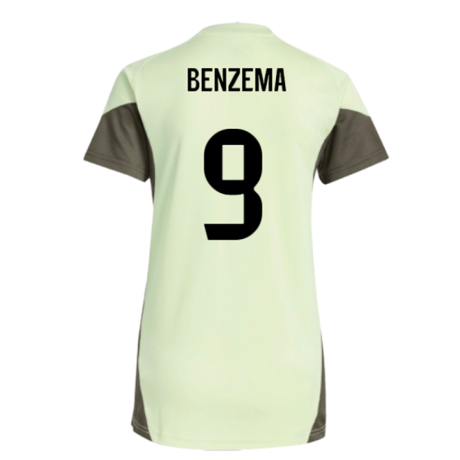 Football Team Benzema Modern Womens Jersey Aeroready Stretchy