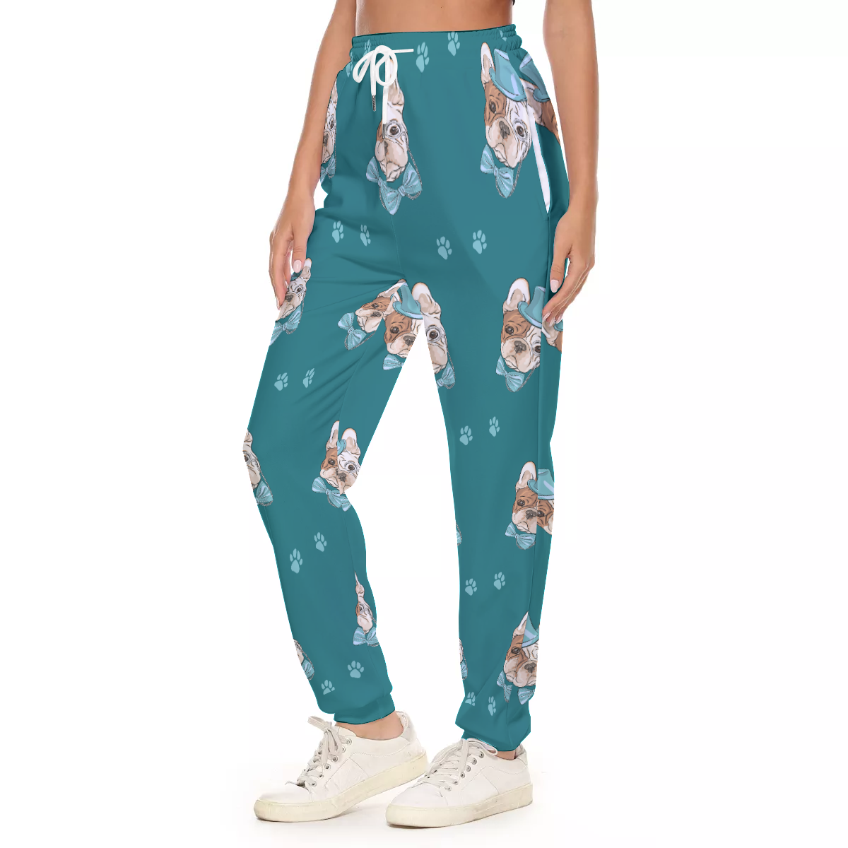 Aspen - Breed-specific Women's Casual Pants For French Bulldogs