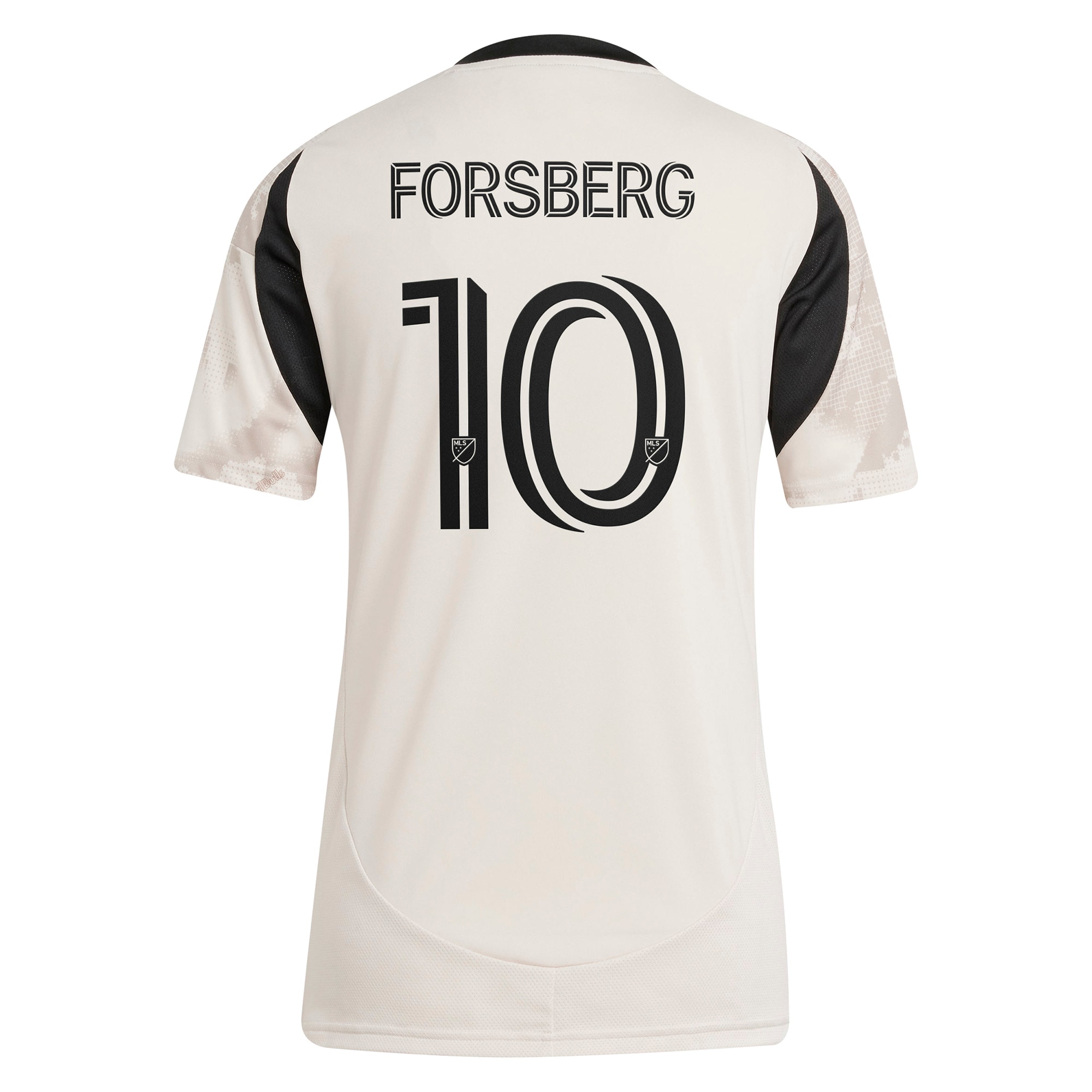[SD] Emil Forsberg New York Red Bulls Women's 2025 Stone Kit Replica Player Jersey - Tan