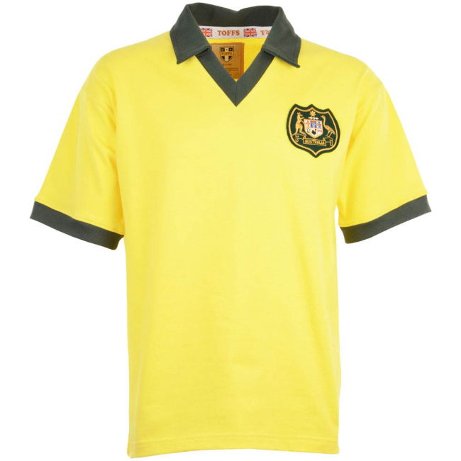 Soccer Australia 1977 Retro Football Shirt Athletic Performance