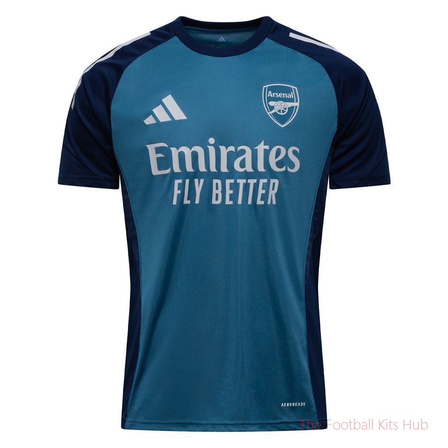 Arsenal Training T-Shirt Tiro 25 - Blackened Blue/Night Indigo