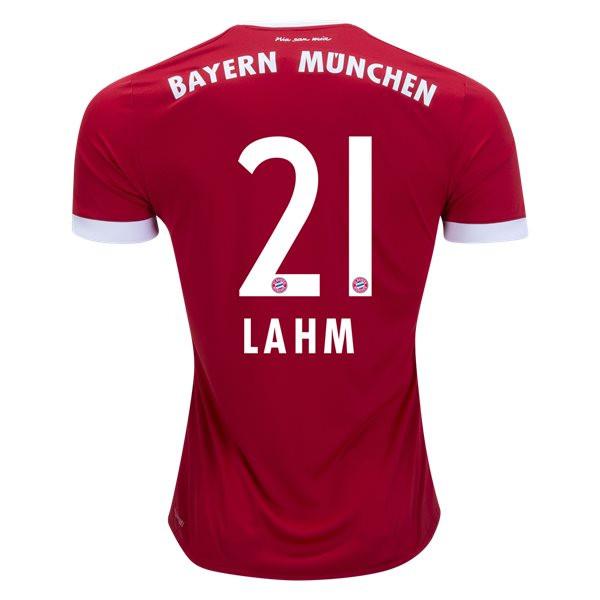 Moisture Wicking Bayern Munich Home 201718 Lahm 21 Soccer Jersey Shirt