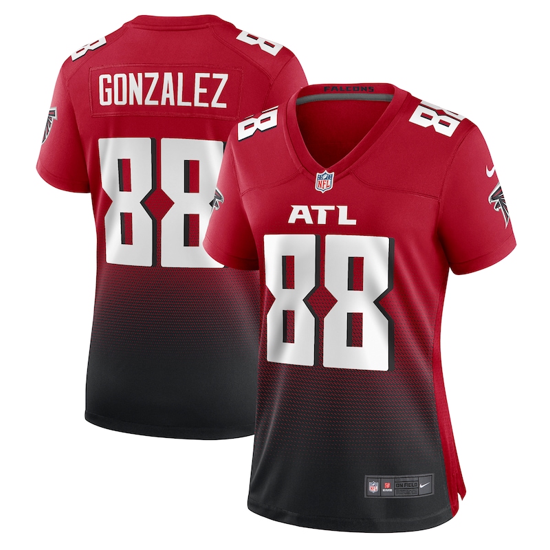 None Tony Gonzalez ATL Falcons Championship Professional Jersey