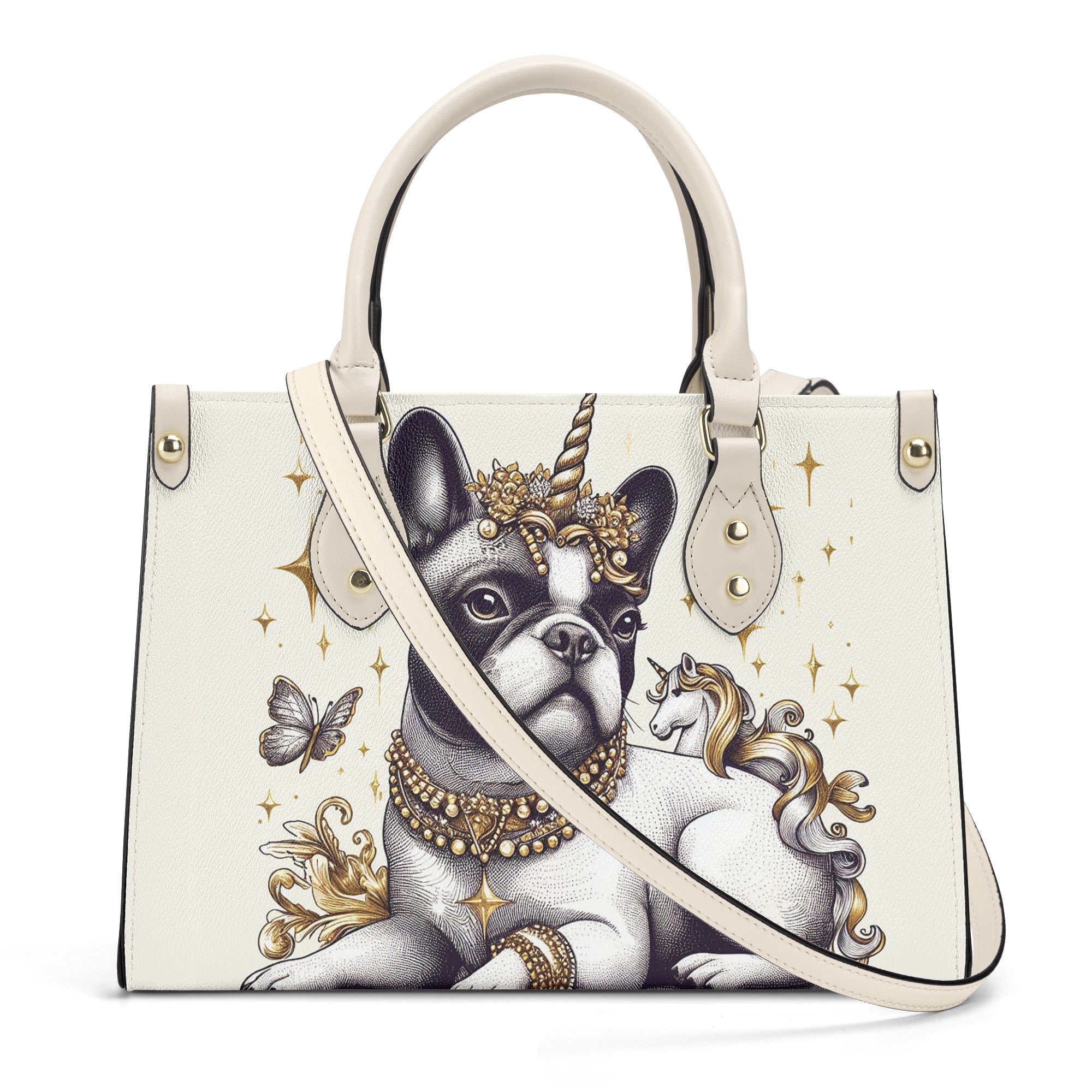 French Bulldog Lover Winnie Luxury Women Handbag Stylish Daily Item