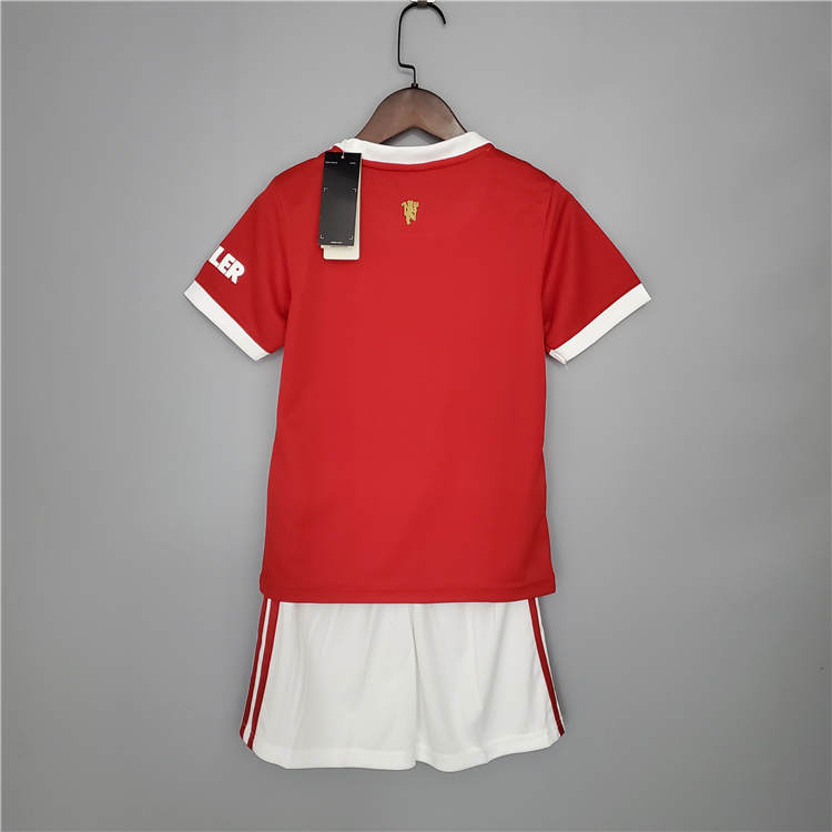 Performance Driven Man Utd Kids Manchester United 21-22 Home Red