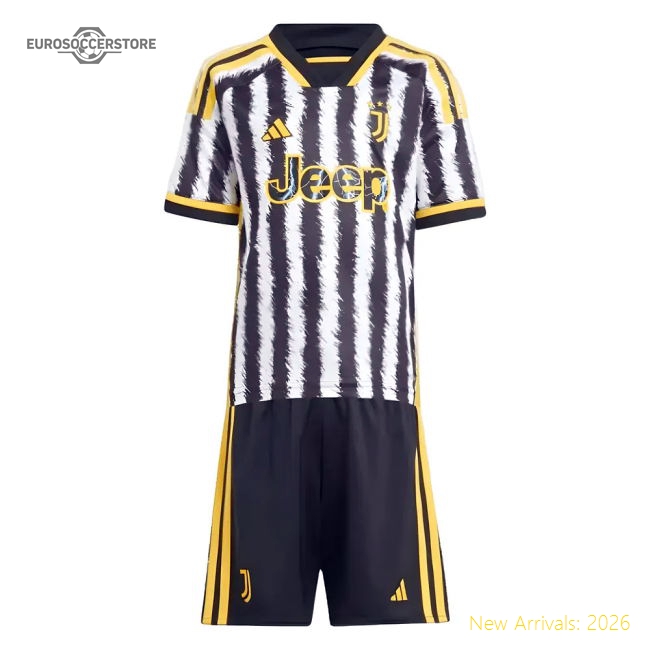Top-tier Home Juventus Jersey 2023-2024 Lightweight Moisture-wicking