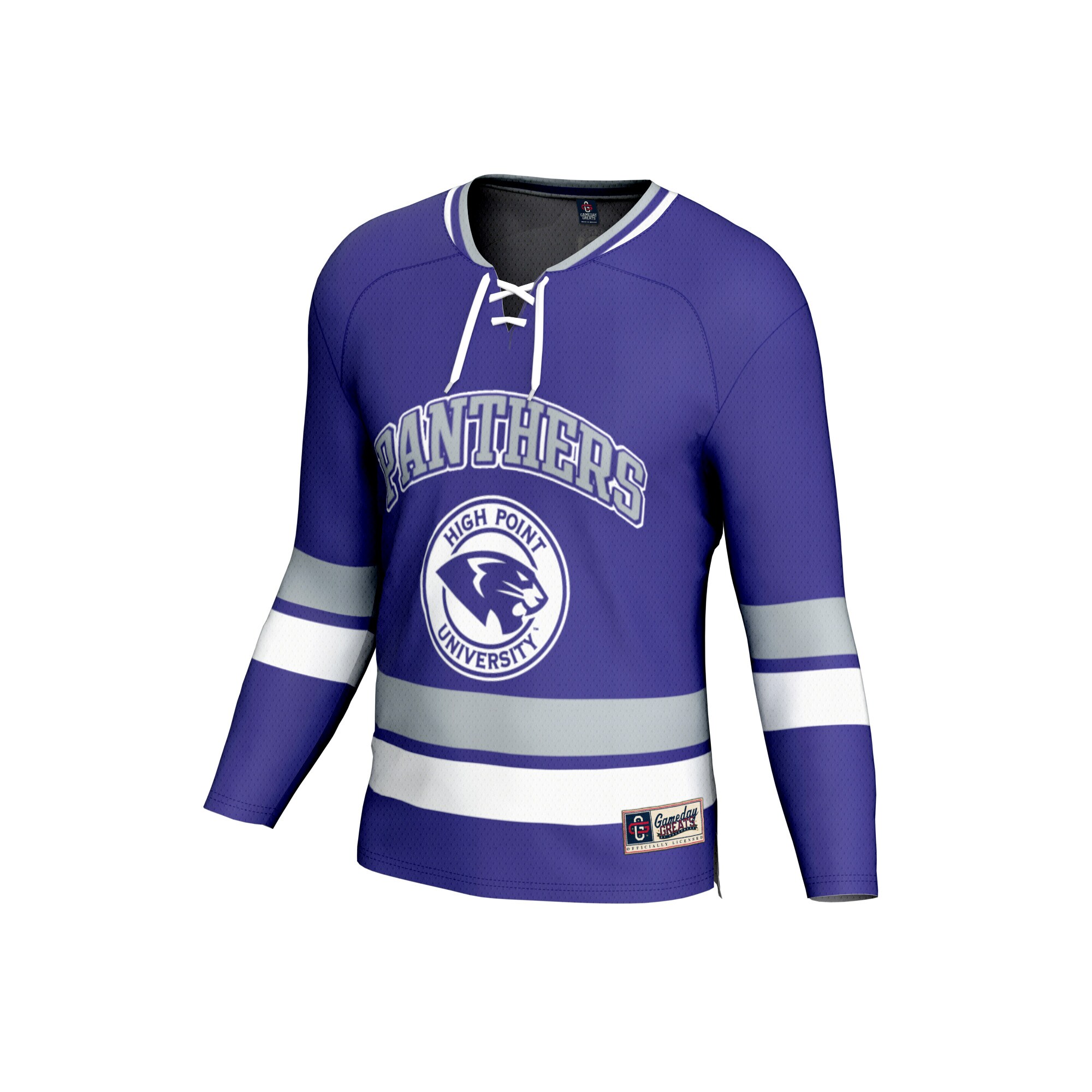 [DDG] High Point Panthers GameDay Greats Hockey Jersey - Purple
