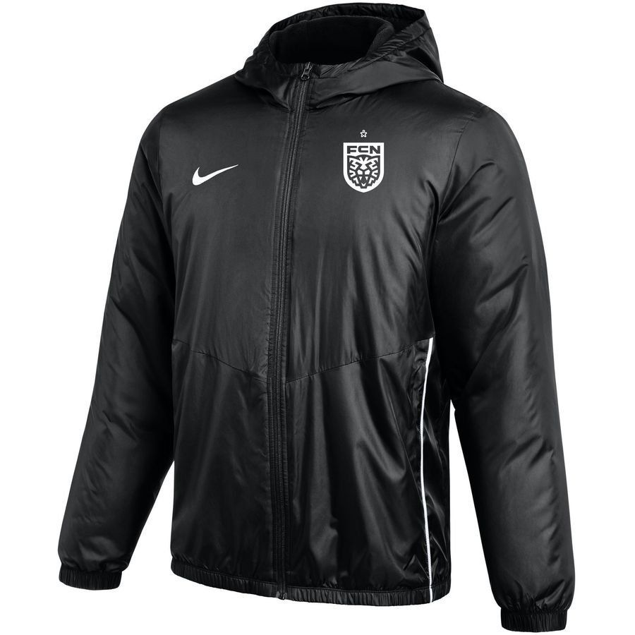 [EFKS] F.C. Nordsjælland All Weather Jacket Black/White Jersey