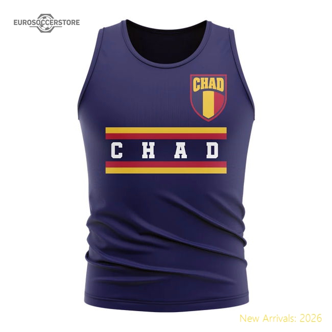 Exceptional Chad Core Football Country Sleeveless Tee (navy)