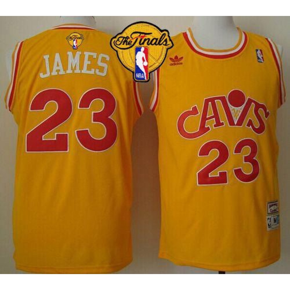 Durable LeBron James23 Yellow Jersey - Game Day Essential