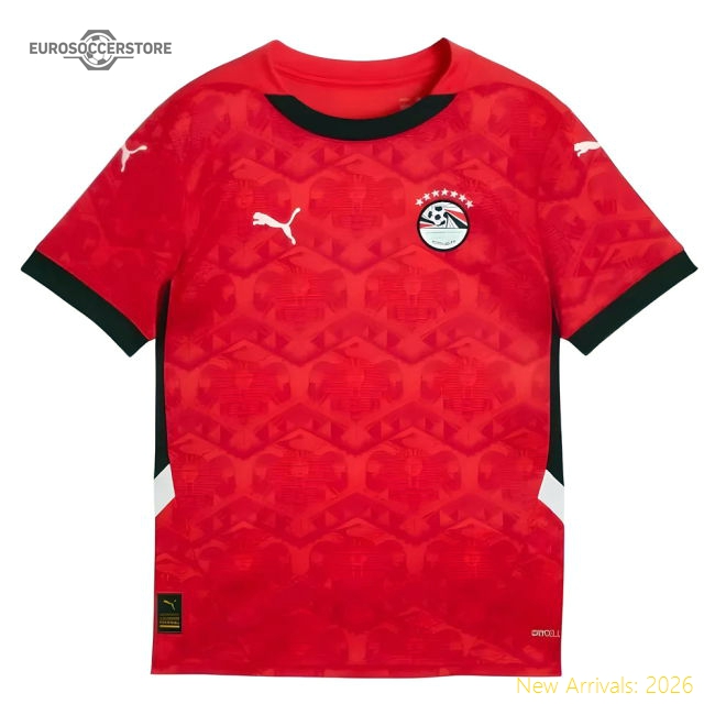 2024-2025 Egypt National Team Home Kit (kids) - Rising Football Nation